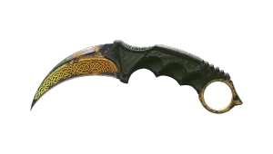 ★ StatTrak™ Karambit | Lore (Battle-Scarred)