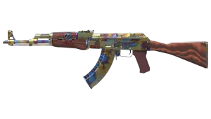 StatTrak™ AK-47 | Case Hardened (Uzură minimă)