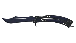 ★ Butterfly Knife | Blue Steel
