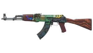 StatTrak™ AK-47 | 火蛇 (略有磨损)