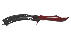 ★ Butterfly Knife | Crimson Web (Field-Tested)