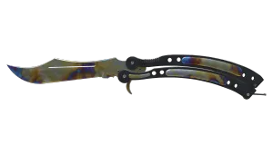 Faca Butterfly ★ | Case Hardened (Com Pouco Uso)