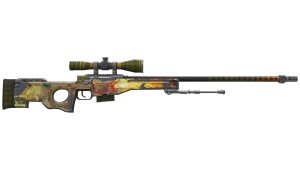 AWP | Dragon Lore (Well-Worn)