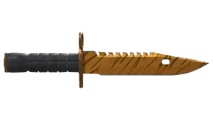 ★ StatTrak™ M9 Bayonet | Tiger Tooth (Minimal Wear)