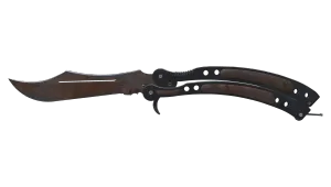 ★ Butterfly Knife | Rust Coat (Battle-Scarred)
