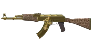 Souvenir AK-47 | 黄金藤蔓 (久经沙场)