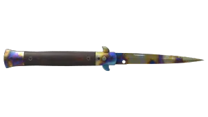 ★ Stiletto Knife | Case Hardened (Minimal Wear)