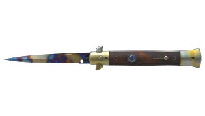 ★ Stiletto Knife | Case Hardened (Minimal Wear)