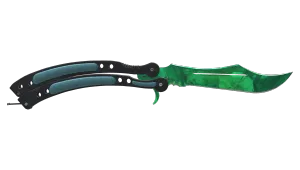 ★ StatTrak™ Butterfly Knife | Gamma Doppler Emerald (Factory New)