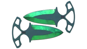 ★ Shadow Daggers | Gamma Doppler Emerald (Factory New)