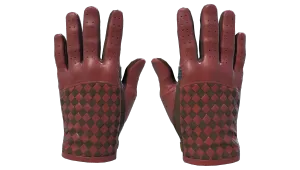 ★ Förarhandskar | Crimson Weave