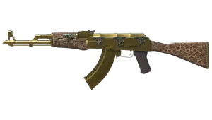 Souvenir AK-47 | Gold Arabesque (Välanvänd)