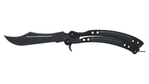 Butterfly-kniv (★) | Damascus Steel