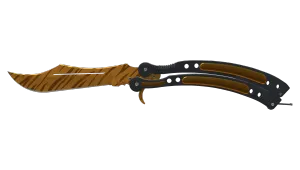 ★ Butterfly Knife | Tiger Tooth (Factory New)