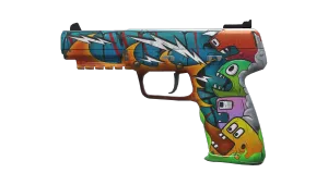 StatTrak™ Five-seveN | Розлючений натовп (майже без подряпин)