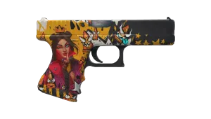 Glock-18 | Bullet Queen (Minimal Wear)