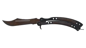 ★ Butterfly Knife | Rust Coat (Battle-Scarred)