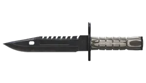 StatTrak™ Bagnet M9 (★) | Czarny laminat
