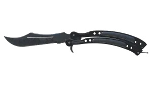 Butterfly-kniv (★) | Damascus Steel