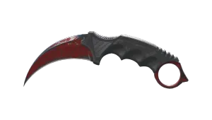Karambit (★) | Crimson Web (Kampvansiret)