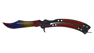 StatTrak™ Nóż motylkowy (★) | Marmurkowy gradient
