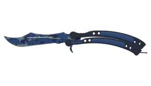 Butterfly-kniv (★) | Bright Water (Fabriksny)
