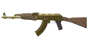Souvenir AK-47 | 黄金藤蔓 (久经沙场)