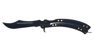 ★ Butterfly Knife | Blue Steel