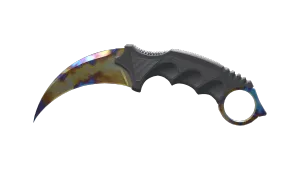 Karambit (★) | Case Hardened (Lidt slidt)