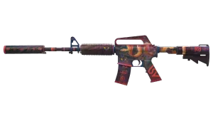 M4A1-S | Witamy w dżungli (lekkie zużycie)