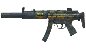 Souvenir MP5-SD | Lime Hex
