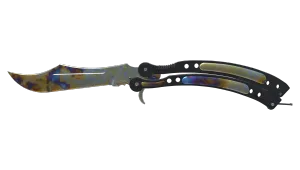 ★ Vlindermes | Case Hardened (Gloednieuw)