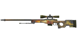 AWP | Dragon Lore (Well-Worn)