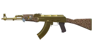 Souvenir AK-47 | Gold Arabesque (In de praktijk getest)