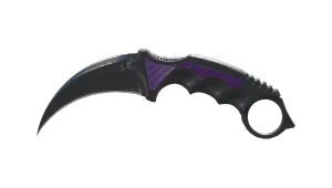 StatTrak™ Karambit (★) | Ultraviolett (Abgenutzt)