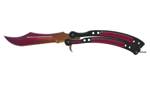 StatTrak™ Couteau papillon (★) | Dégradé (Très peu usée)