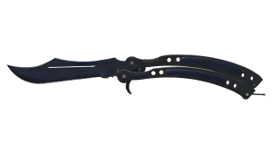 ★ Butterfly Knife | Blue Steel