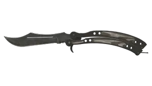 Cuchillo Mariposa ★ | Laminado Negro