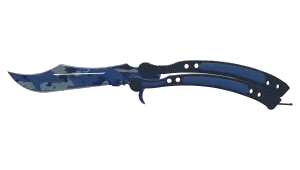 Butterfly-kniv (★) | Bright Water (Lidt slidt)