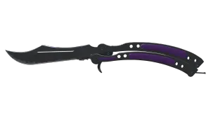 StatTrak™ Butterfly-kniv (★) | Ultraviolet (Afprøvet i marken)