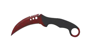 StatTrak™ Talon-kniv (★) | Crimson Web