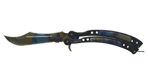 Cuțit fluture (★) | Case Hardened (Deteriorată)