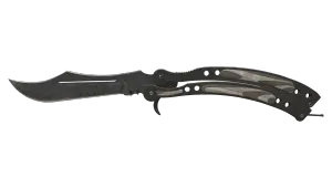 Cuchillo Mariposa ★ | Laminado Negro