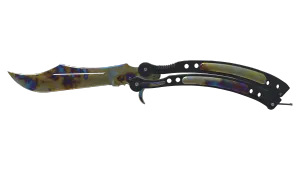 Butterfly-kniv (★) | Case Hardened (Afprøvet i marken)