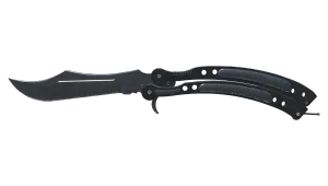 Faca Butterfly ★ | Damascus Steel (Com Muito Uso)