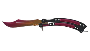 StatTrak™ Nóż motylkowy (★) | Gradient (lekkie zużycie)