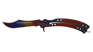 Butterfly-kniv (★) | Marble Fade (Fabriksny)