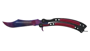 StatTrak™ Nóż motylkowy (★) | Doppler (lekkie zużycie)