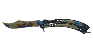 Butterfly-kniv (★) | Case Hardened (Fabriksny)