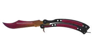 StatTrak™ Nóż motylkowy (★) | Gradient (lekkie zużycie)